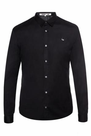 Shirt with a swallow motif application, zdjęcie 1 Shirt with a swallow motif application od McQ Alexander McQueen